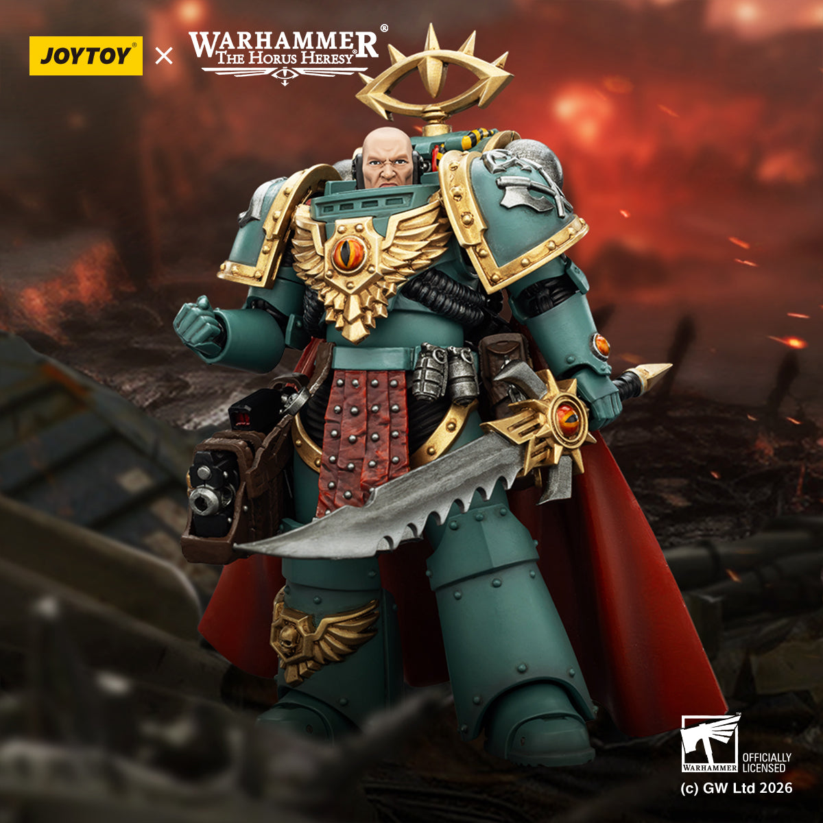 Sons of Horus Tybalt Marr Captain of the 18th Company