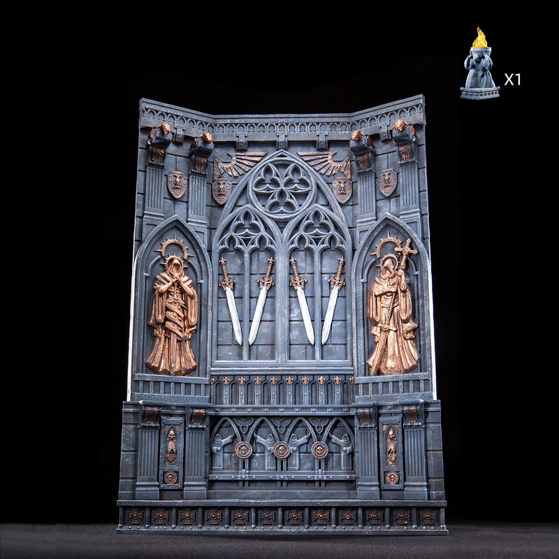 Universal JOYTOY Warhammer Chapter Primarch Throne Action Figure Model Display Collectible