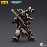 JOYTOY   Warhammer 40,000   Scale：1/18   Chaos Space Marines Black Legion Chosen with Combi-melta and chainsword
