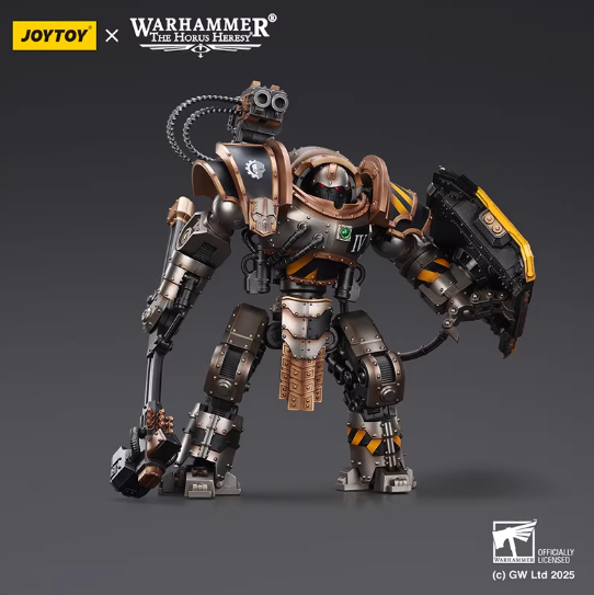 Iron Warriors Iron Circle Domitar-Ferrum Class Battle-automata  with Karceri Battle Shield and Graviton Crusher