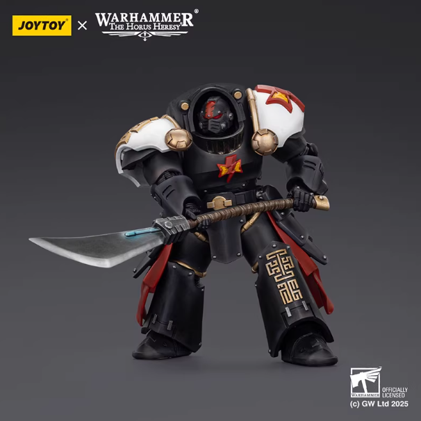 White Scars Ebon Keshig Terminator 2 with Power Glaive