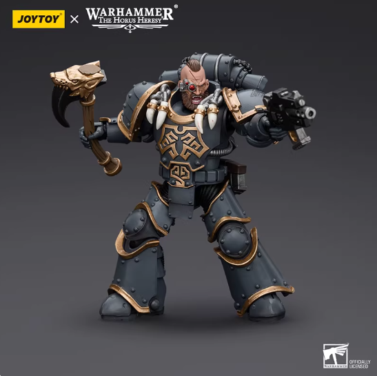 JOYTOY  Warhammer The Horus Heresy   Scale：1/18   Space Wolves Grey Slayer Pack Grey Slayer2