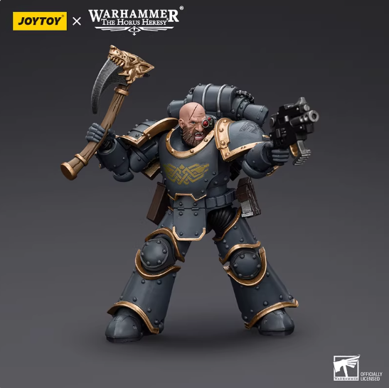 JOYTOY  Warhammer The Horus Heresy   Scale：1/18    Space Wolves Grey Slayer Pack Grey Slayer3