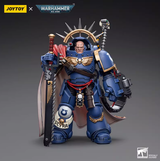JOYTOY Scale：1/18 Warhammer 40,000 Ultramarines Captain in Gravis Armour