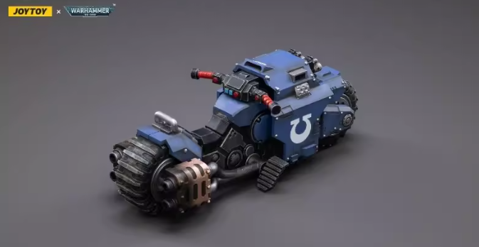 JOYTOY Scale：1/18 Warhammer 40,000 Space Marines Ultramarines Outriders