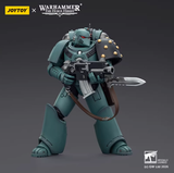 JOYTOY  Warhammer The Horus Heresy  Scale：1/18   Sons of Horus MKIV Tactical Squad Legionary with Legion Vexilla