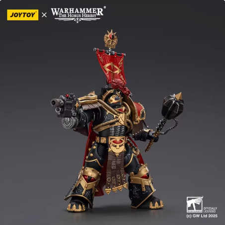 JOYTOY  Warhammer The Horus Heresy  Scale：1/18  Sons of Horus Legion Cataphractii Praetor with Combi-Melta and Power Maul