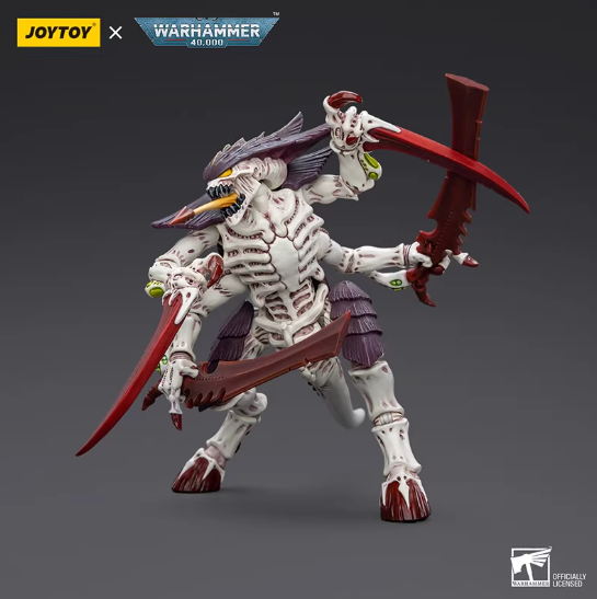 JOYTOY  Warhammer  40,000   Scale：1/18   Tyranids  Hive Fleet Leviathan Tyranid Warrior with Boneswords
