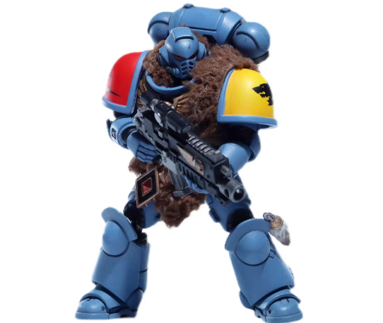 JOYTOY Warhammer 40K Space Marines Space Wolves Hunter Squad Action Figure Model Cloak Accessory 【Cloak Only】 Collectible