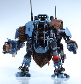 JOYTOY Warhammer 40K Space Wolves Invictor Warsuit Cloth Cloak Figure Accessory