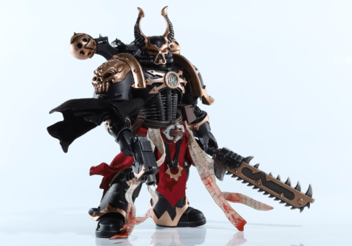 JOYTOY Warhammer 40K Black Legion Nagast Talas Cloth Cloak Cape Figure Accessory