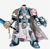 JOYTOY Warhammer 40K Dark Origin Grey Knights Assault Squad Action Figure Model Cloak Accessory Collectible
