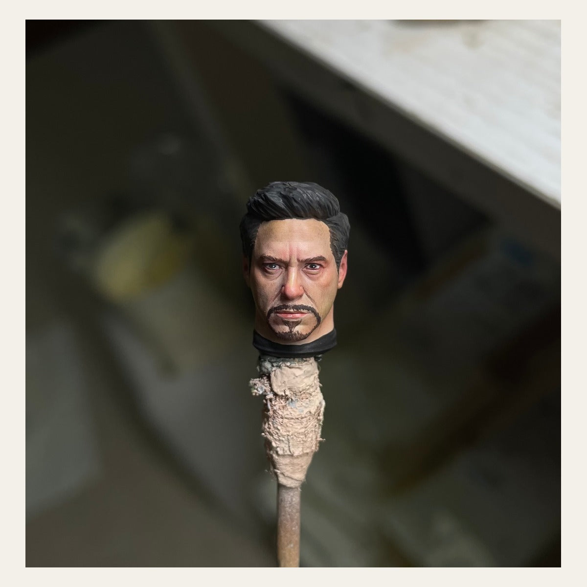 TD-JT-167 Warhammer 40K 1/18 XVI Legion Luna Wolves Sons of Horus Custom Head Sculpt front view