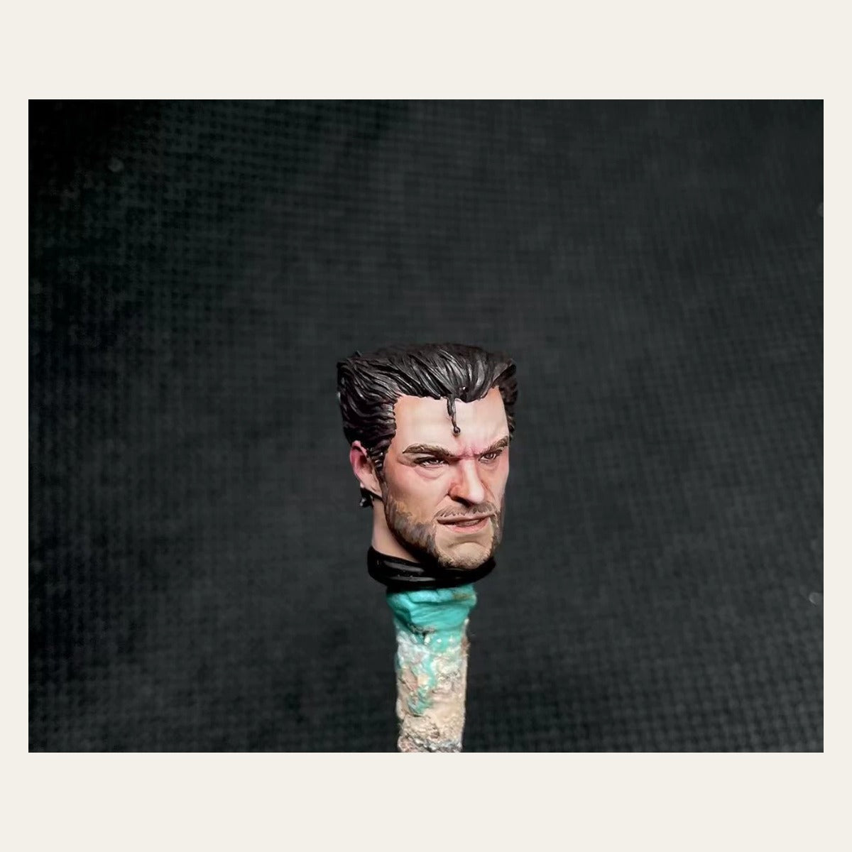 TD-JT-169 Warhammer 40K 1/18 Space Marine Titus HelloKit Custom Head Sculpt front view