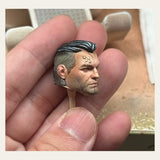TD-JT-178 Warhammer 40K Ultramarines Imperial Fists Viking Judiciar Custom Head Sculpt front view