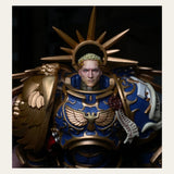 TD-JT-183 Warhammer 40K Space Marine 2 Titus Version A McFarlane Custom Head Sculpt front view