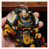 TD-JT-187 Warhammer 40K 1/18 Helmeted Sister of Battle Custom Head Sculpt Set front view