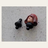 TD-JT-193 Warhammer 40K Ultramarines Blonde Hill Custom Head Sculpt with Neck Connector front view