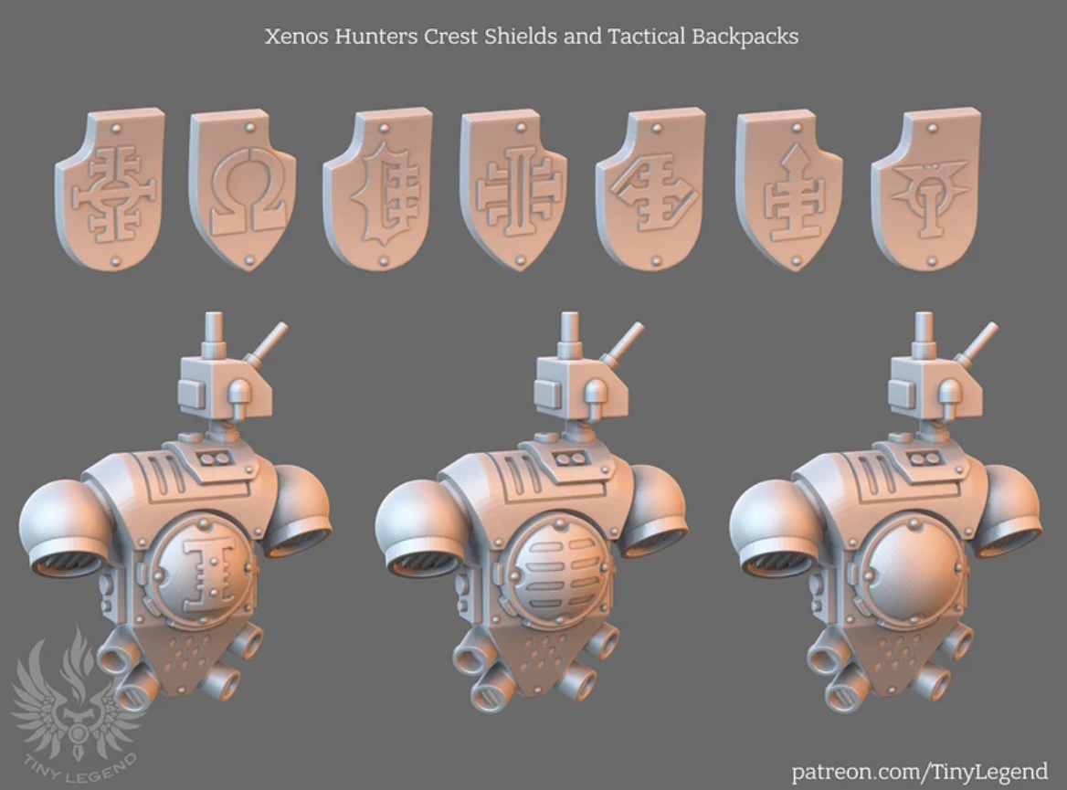 Unofficial unpainted custom upgrade part - image 2