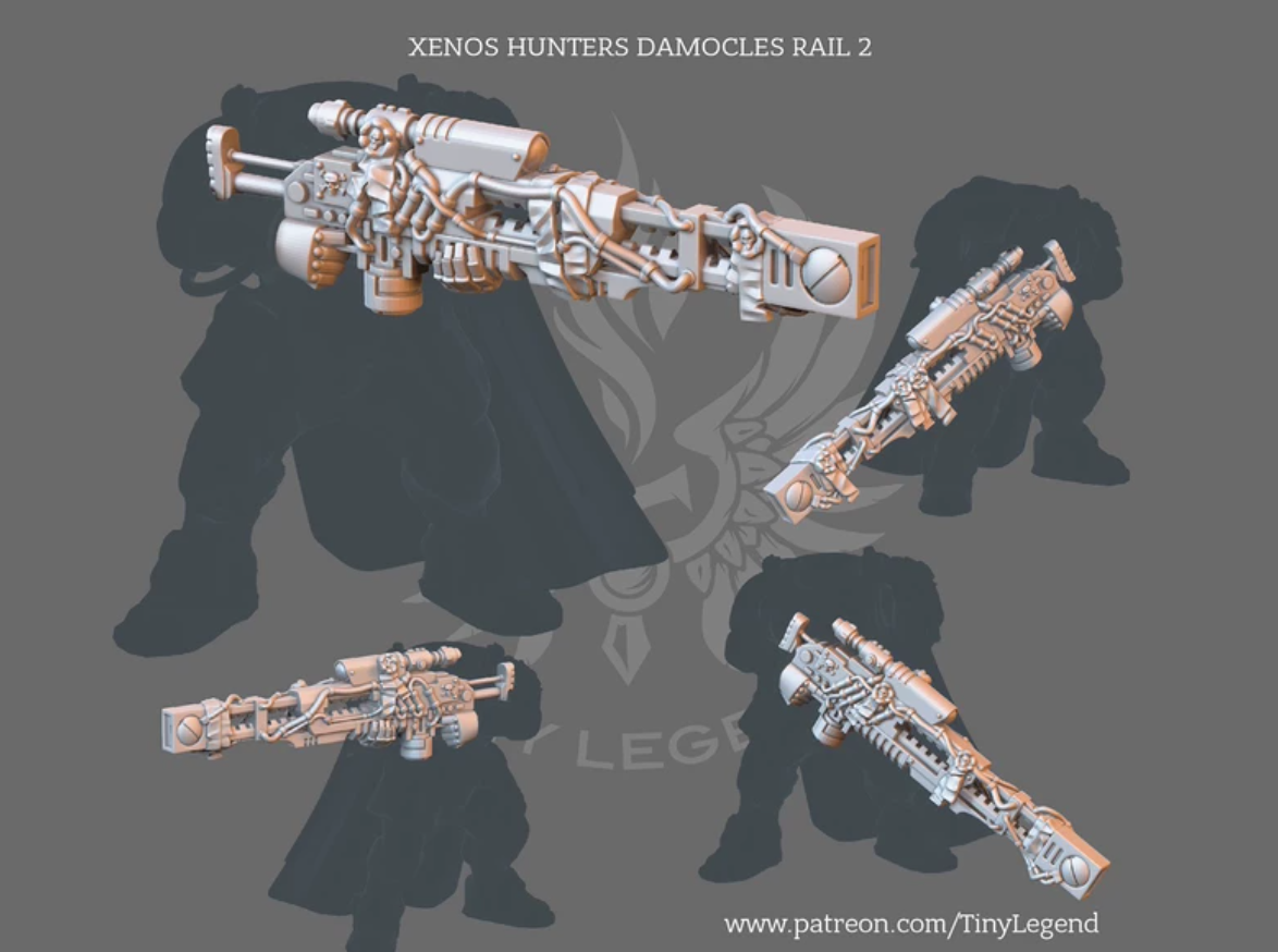 Unofficial unpainted custom upgrade part - image 3