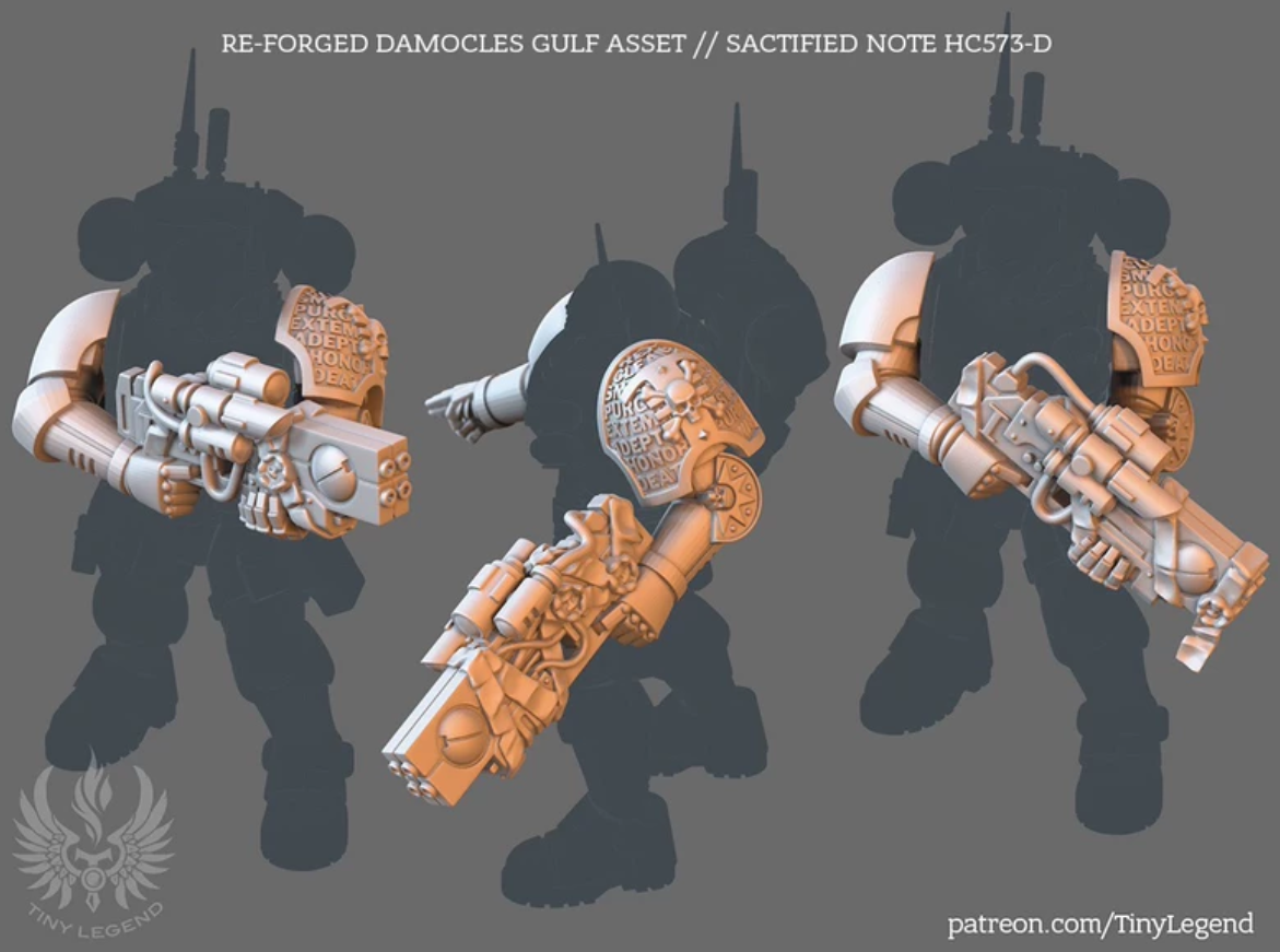 Unofficial unpainted custom upgrade part - image 4