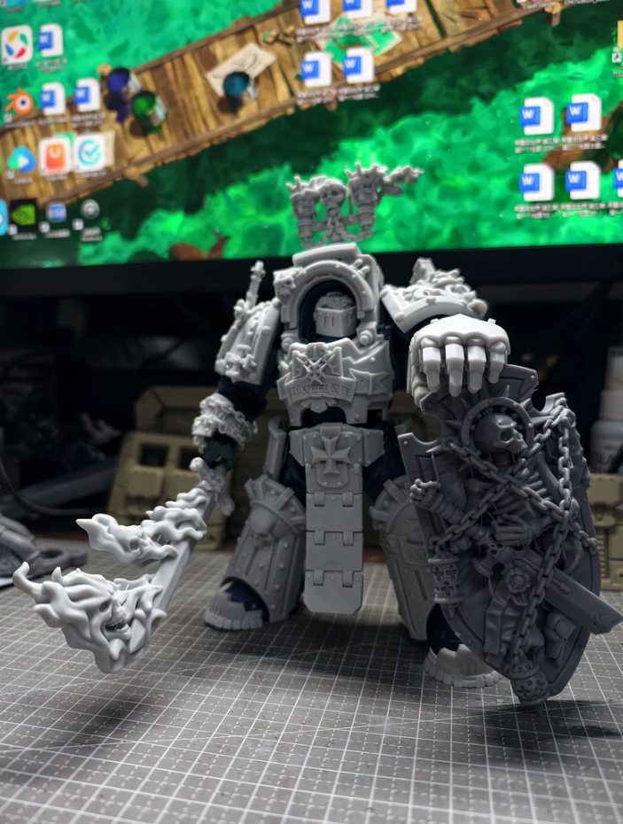 Unofficial unpainted custom upgrade part - image 2