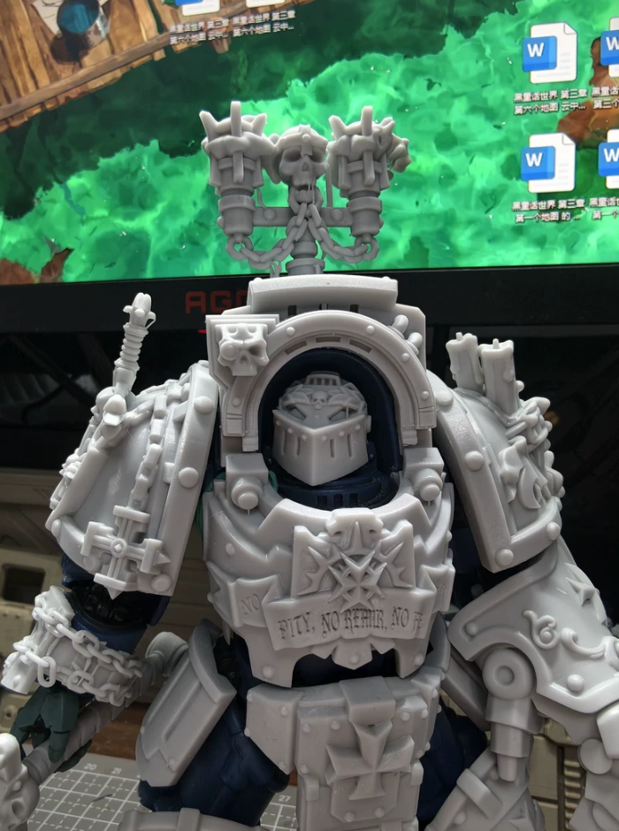 Unofficial unpainted custom upgrade part - image 3
