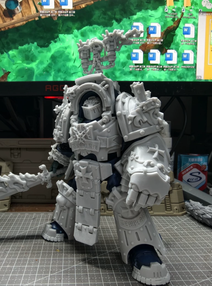 Unofficial unpainted custom upgrade part - image 4