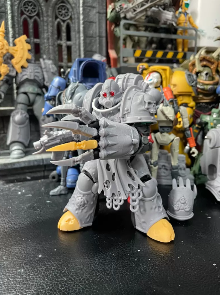 Unofficial unpainted custom upgrade part - image 1