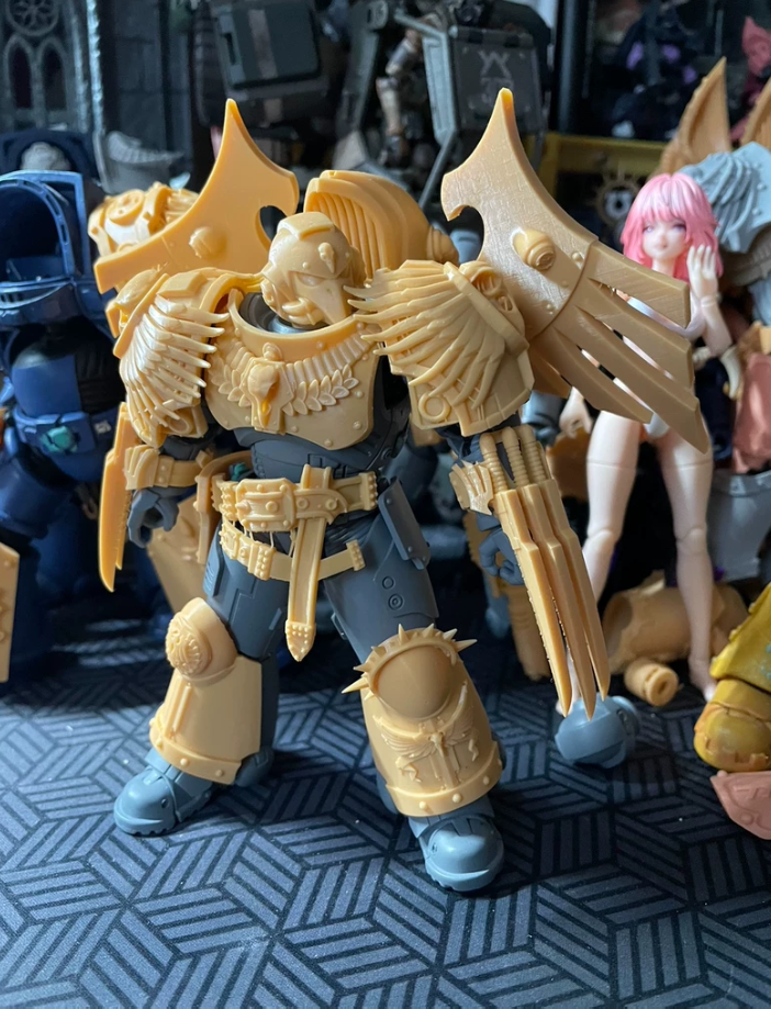 Unofficial unpainted custom upgrade part - image 1