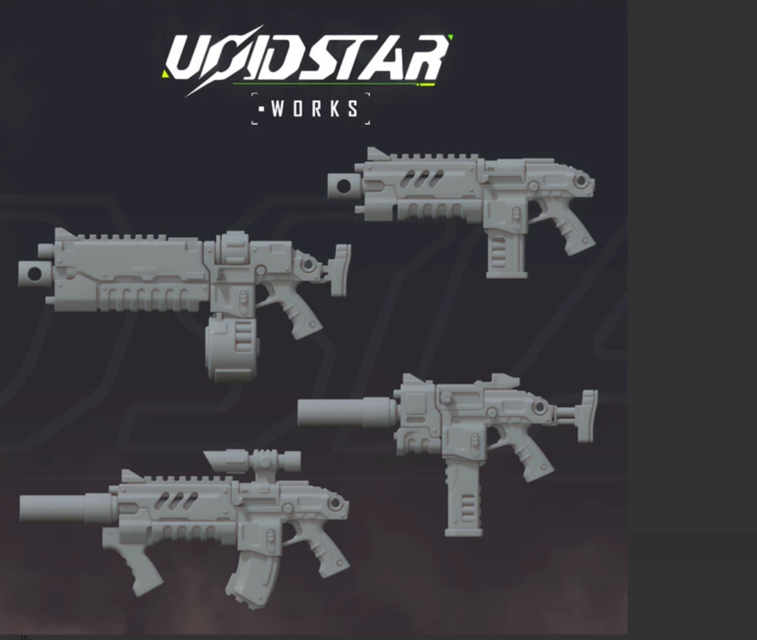 Unofficial unpainted custom upgrade part - image 3