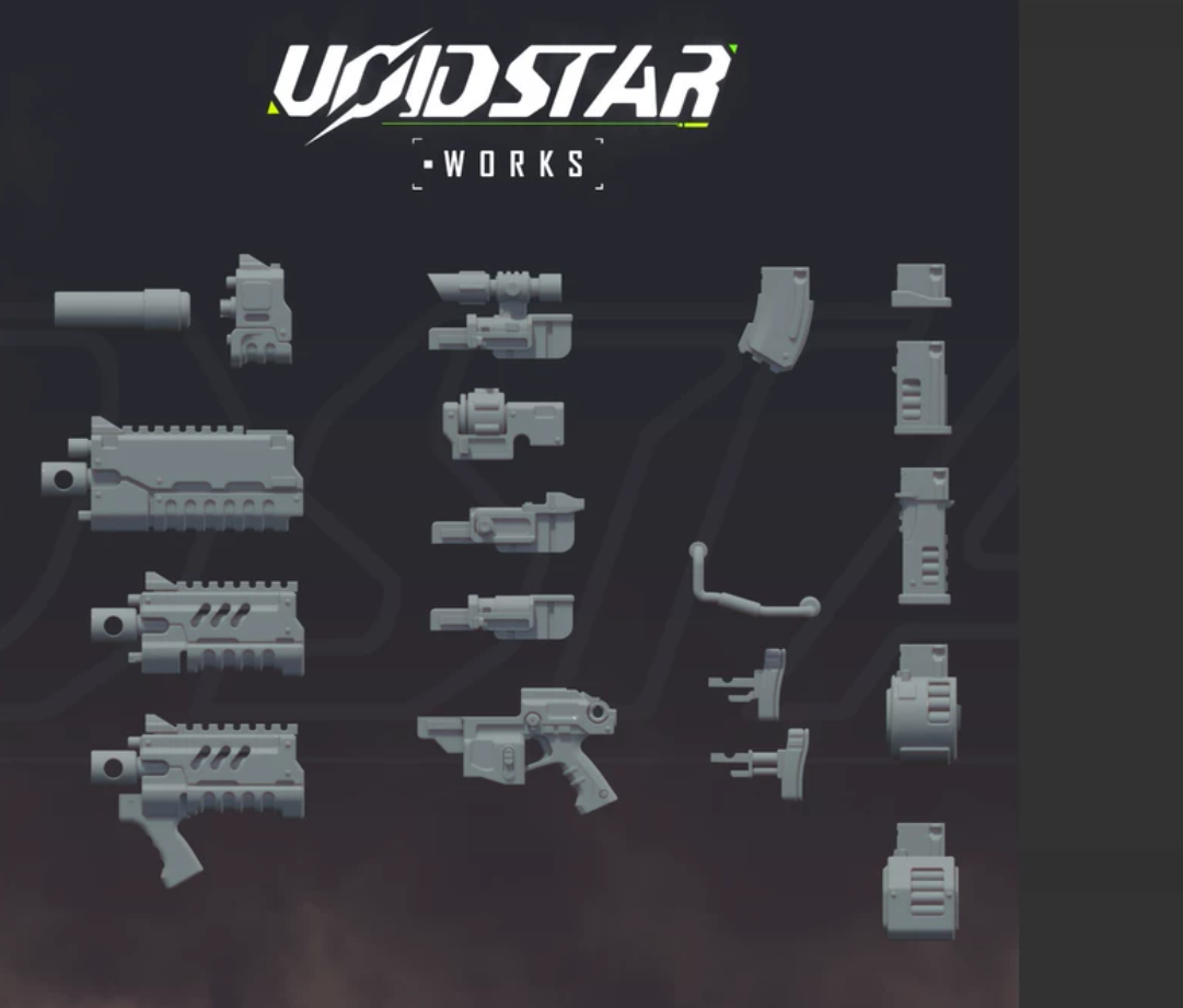 Unofficial unpainted custom upgrade part - image 4