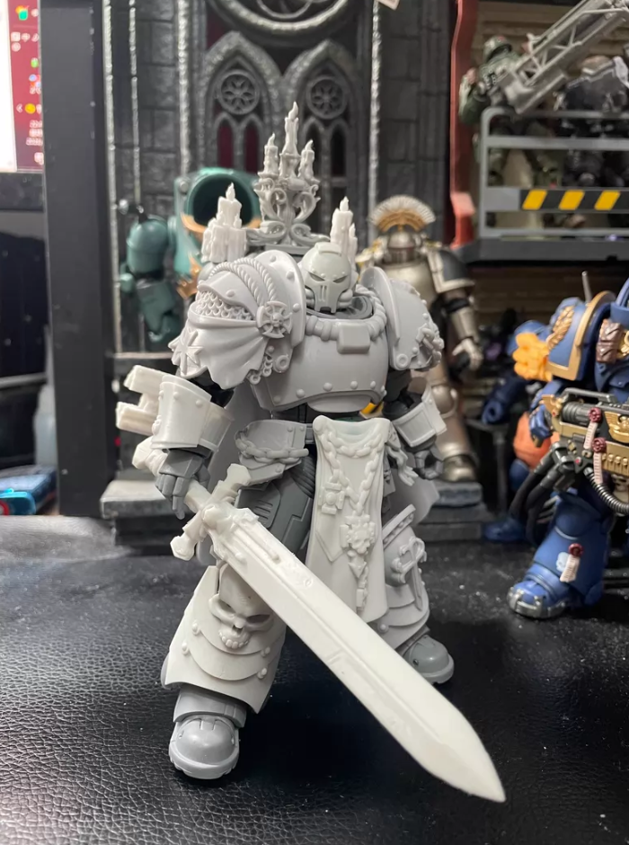 Unofficial unpainted custom upgrade part - image 1