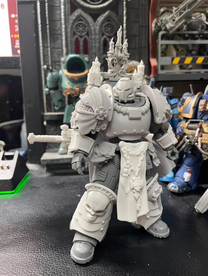 Unofficial unpainted custom upgrade part - image 2