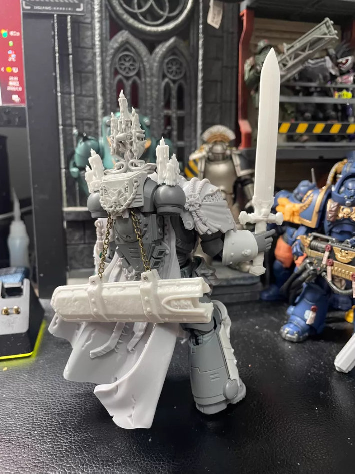 Unofficial unpainted custom upgrade part - image 3
