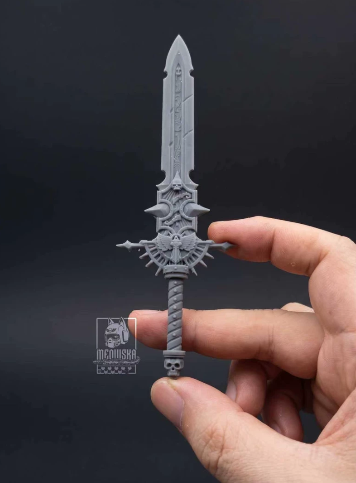 Unofficial unpainted custom upgrade part - image 1