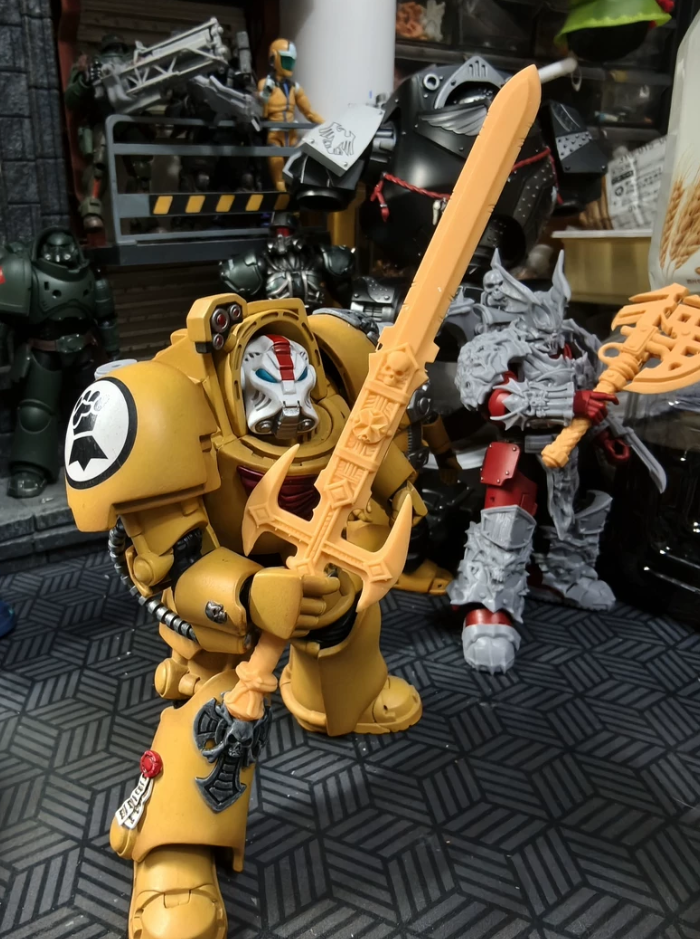 Unofficial unpainted custom upgrade part - image 2