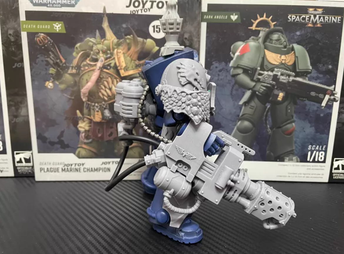 Deathwatch-Inspired KT Terminator Conversion Kit detail 3