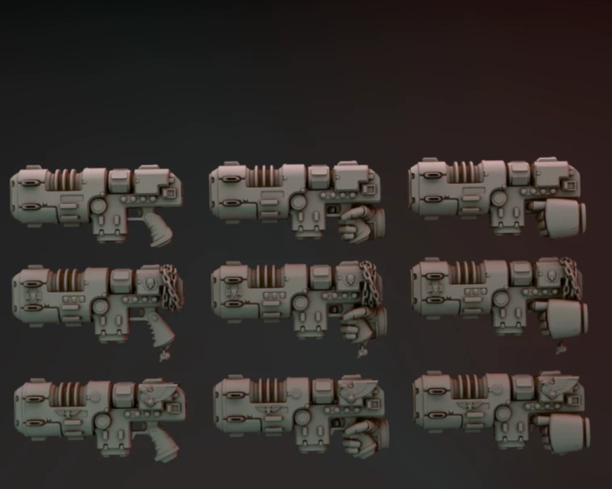Ranged Equipment for Version 4.0 Figures detail 3