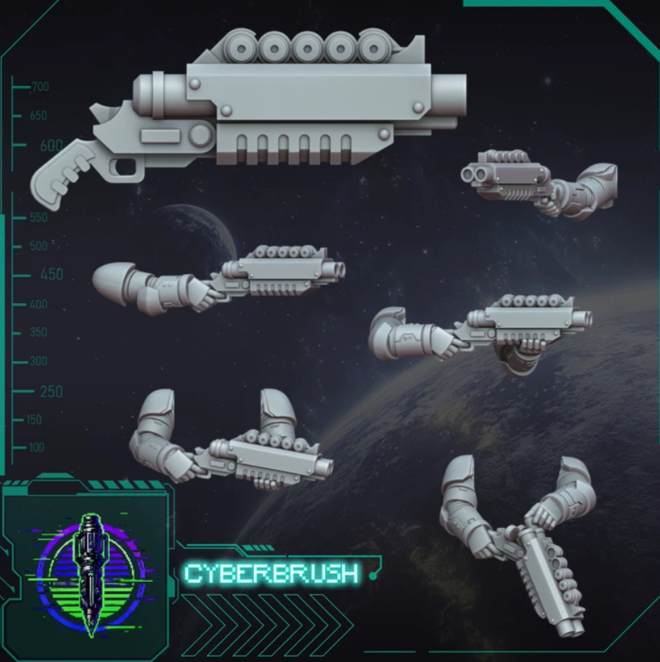 Ranged Equipment for Version 4.0 Figures detail 7