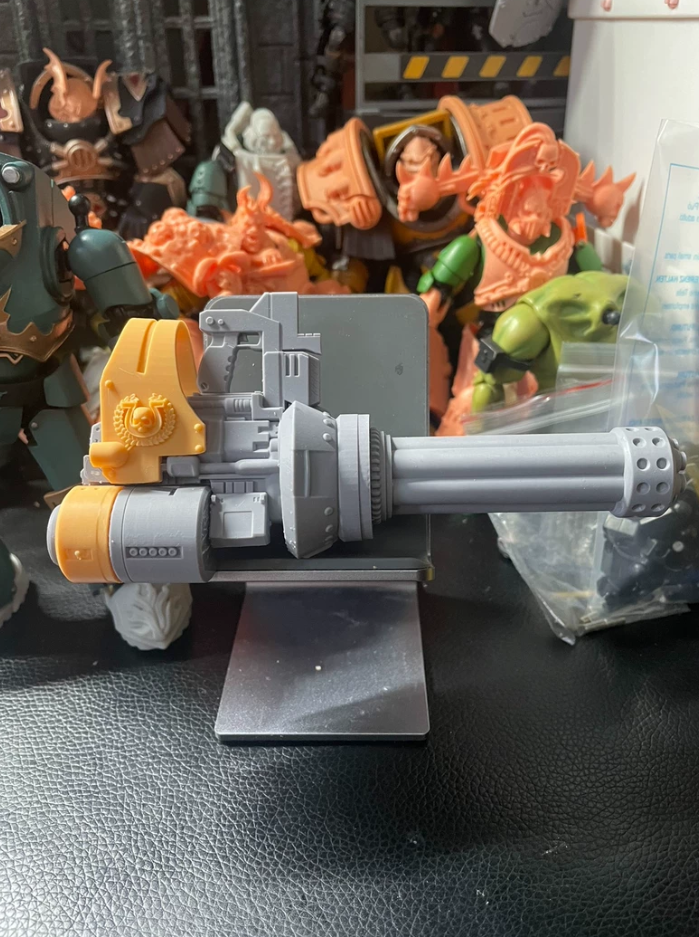 Heavy Gatling Gun Upgrade with Custom Emblem Option detail 2