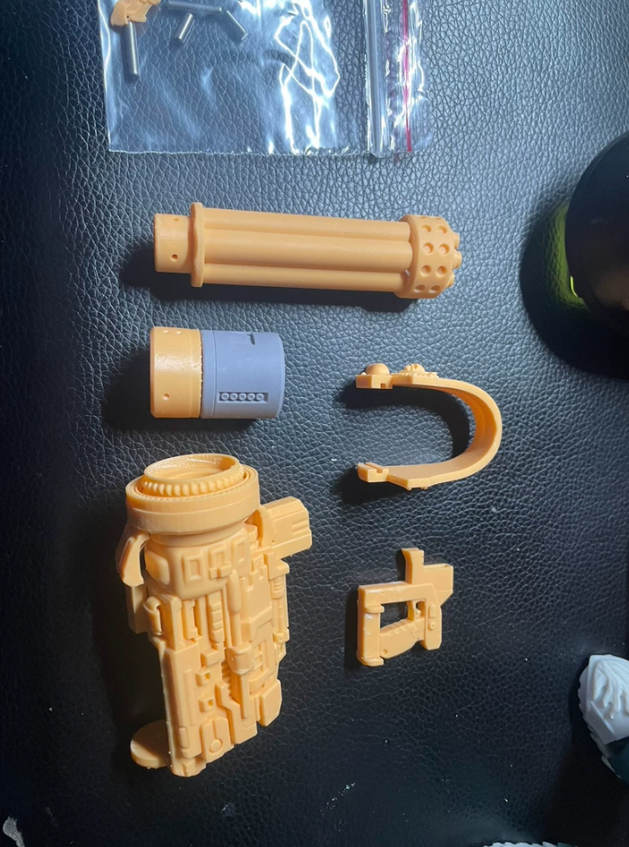 Heavy Gatling Gun Upgrade with Custom Emblem Option detail 4