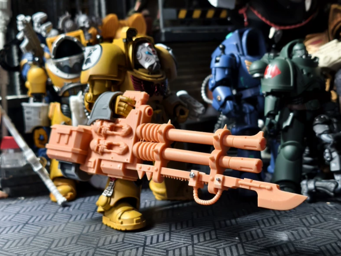 Unofficial unpainted custom upgrade part