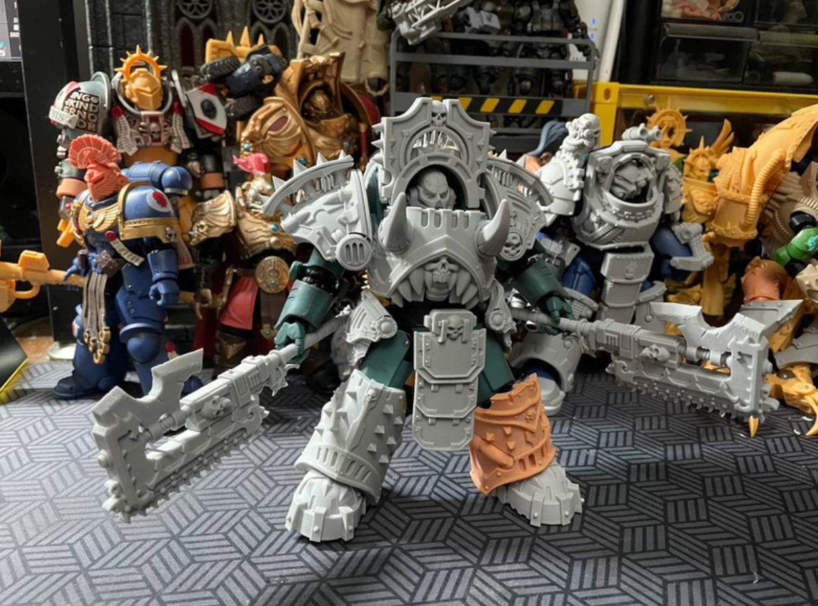 Khorne-Inspired Nether Terminator Conversion Set detail 6