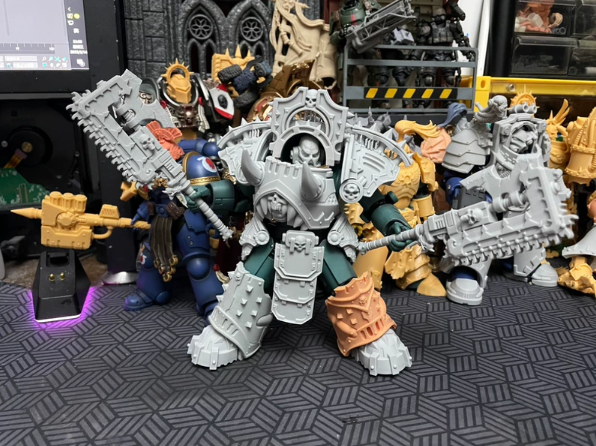 Khorne-Inspired Nether Terminator Conversion Set detail 8