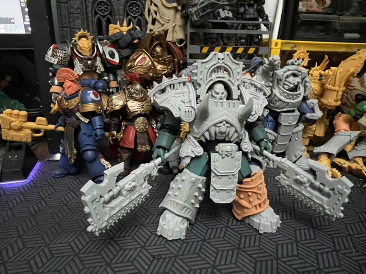 Khorne-Inspired Nether Terminator Conversion Set detail 9