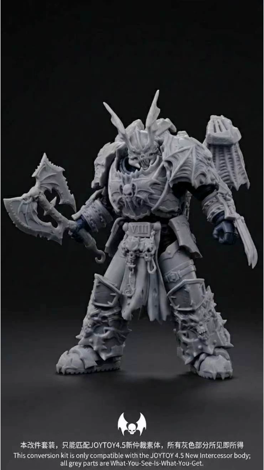 Unofficial unpainted custom upgrade part