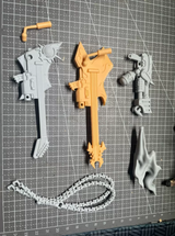 Unofficial unpainted custom upgrade part