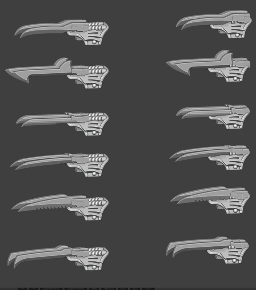 Raven Guard-Inspired Folding and Sliding Claws detail 3