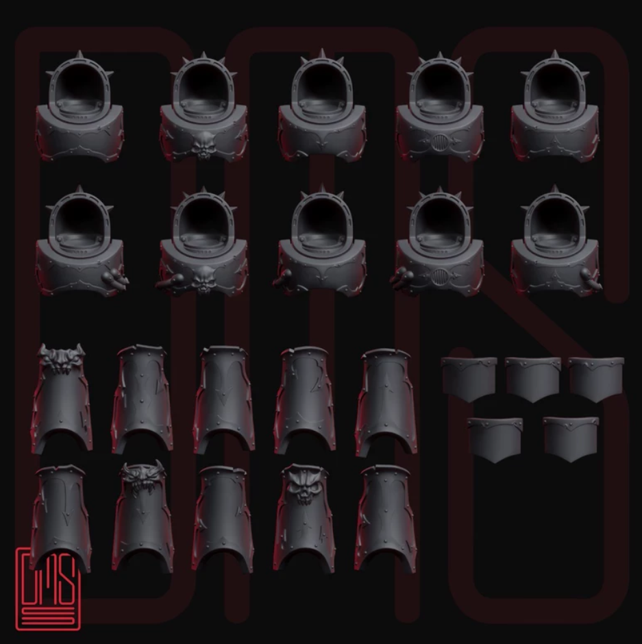 Chaos-Inspired 10th-Edition Terminator Conversion Kit detail 3